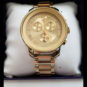 Ladies Movado Bold Chronograph Swiss Movement Watc